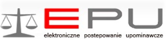 logotyp EPU - Elektroniczne Postępowanie Upominawcze